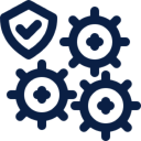Protection and machinery illustration